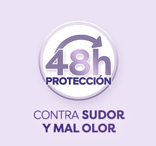 48h de Proteccion Contra sudor y mal olor 48h de Proteccion Contra sudor y mal olor
