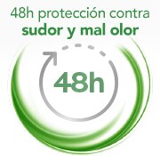 Hasta 48 horas de protección
