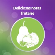 Aroma con notas frutales Aroma con notas frutales