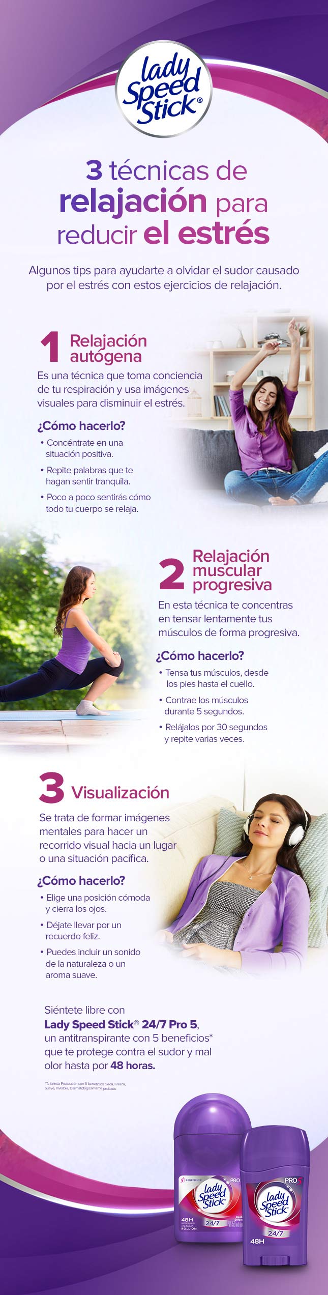 Cómo evitar la sudoración por estrés