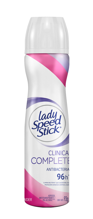 Lady Speed Stick® Clinical Complete Antibacterial Aerosol