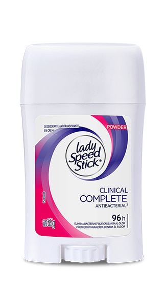 Lady Speed Stick® Clinical Complete Antibacterial Powder