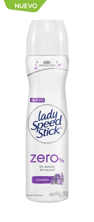 Lady Speed Stick® Zero% Rose Petals Spray Lady Speed Stick® Zero% Rose Petals Spray