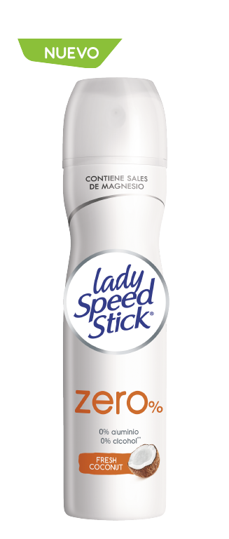 Lady Speed Stick® Zero% Fresh Coconut Spray Lady Speed Stick® Zero% Fresh Coconut Spray