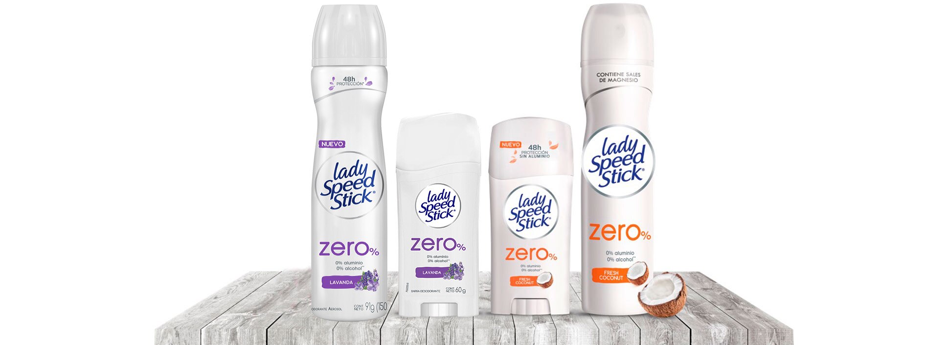 Lady Speed Stick Zero family pack Lady Speed Stick Zero family pack