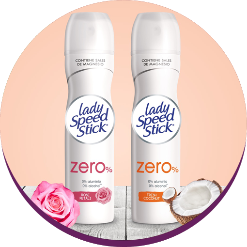 Productos Lady Speed Stick Zero