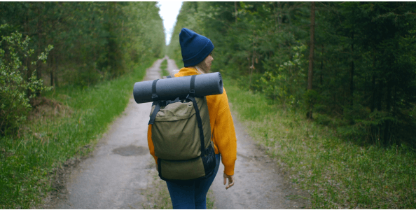 Desodorante para hiperhidrosis Mujer en el bosque