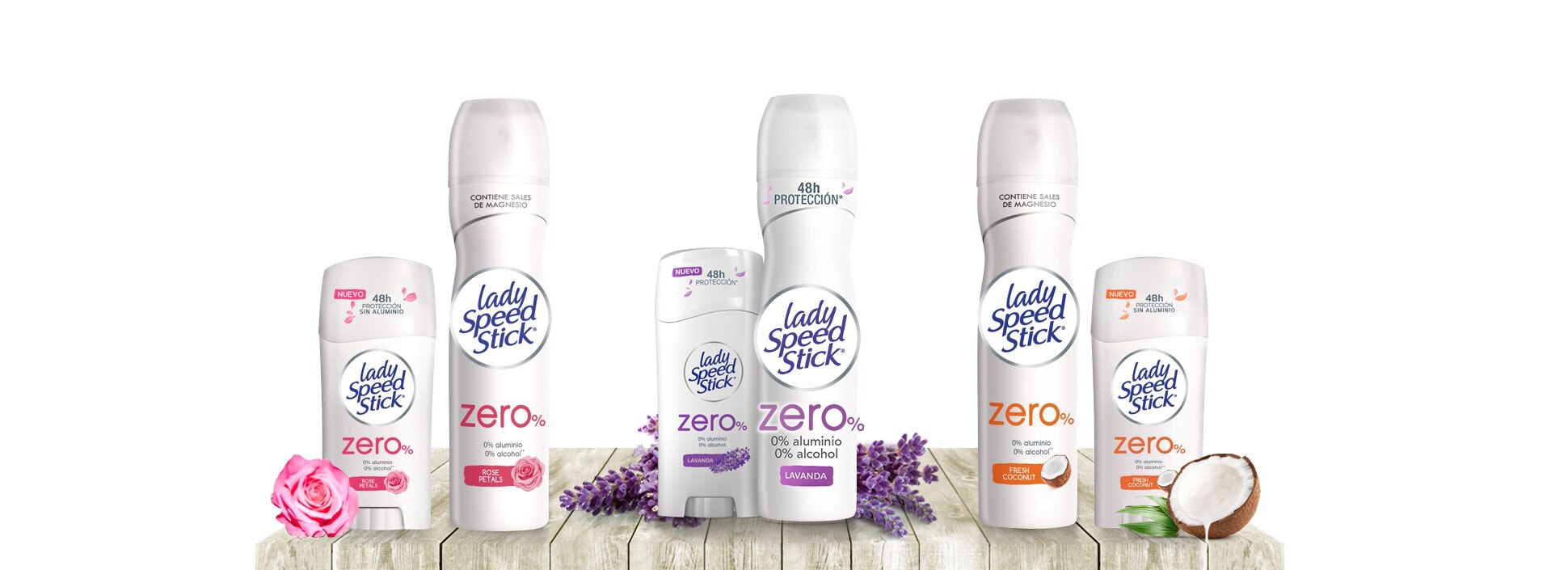 Lady Speed Stick Zero family pack Lady Speed Stick Zero family pack