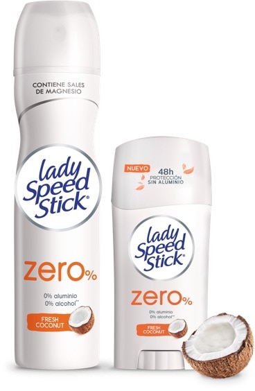Lady Speed Stick Zero Coconut Lady Speed Stick Zero Coconut