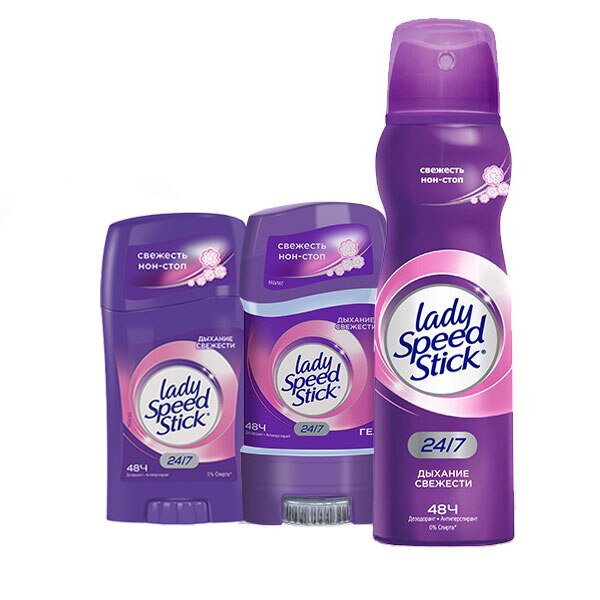 Lady Speed Stick® Дыхание свежести Lady Speed Stick® Дыхание свежести