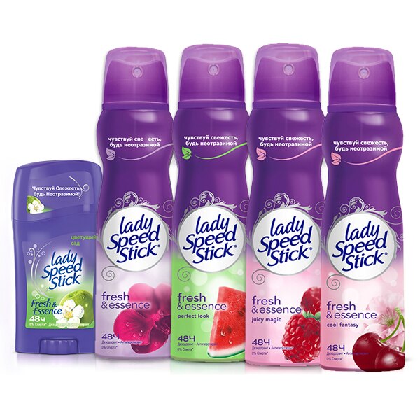 Lady Speed Stick® Fresh & Essence