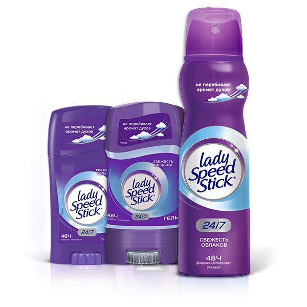 Lady Speed Stick® Свежесть облаков