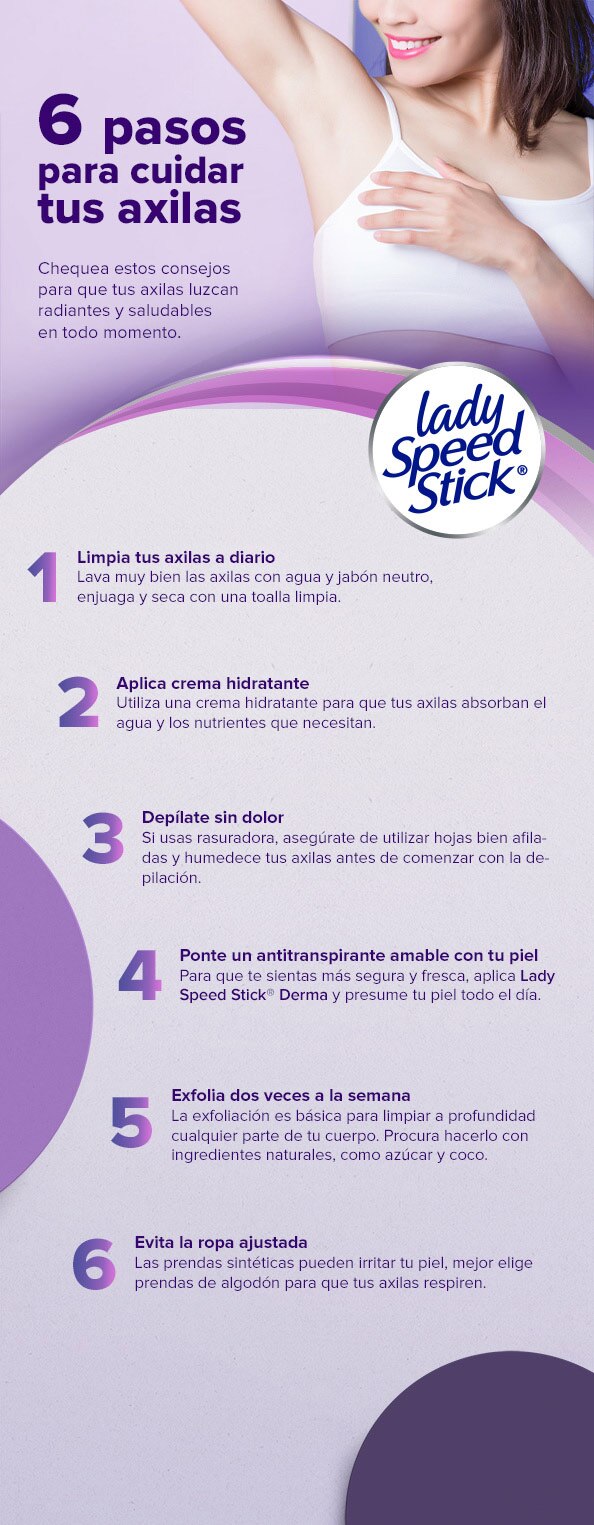 ¿Cómo quitar la irritación de las axilas y cuidar tu piel? 