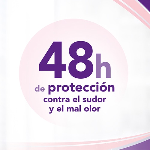 48 horas de protección contra el sudor y el mal olor