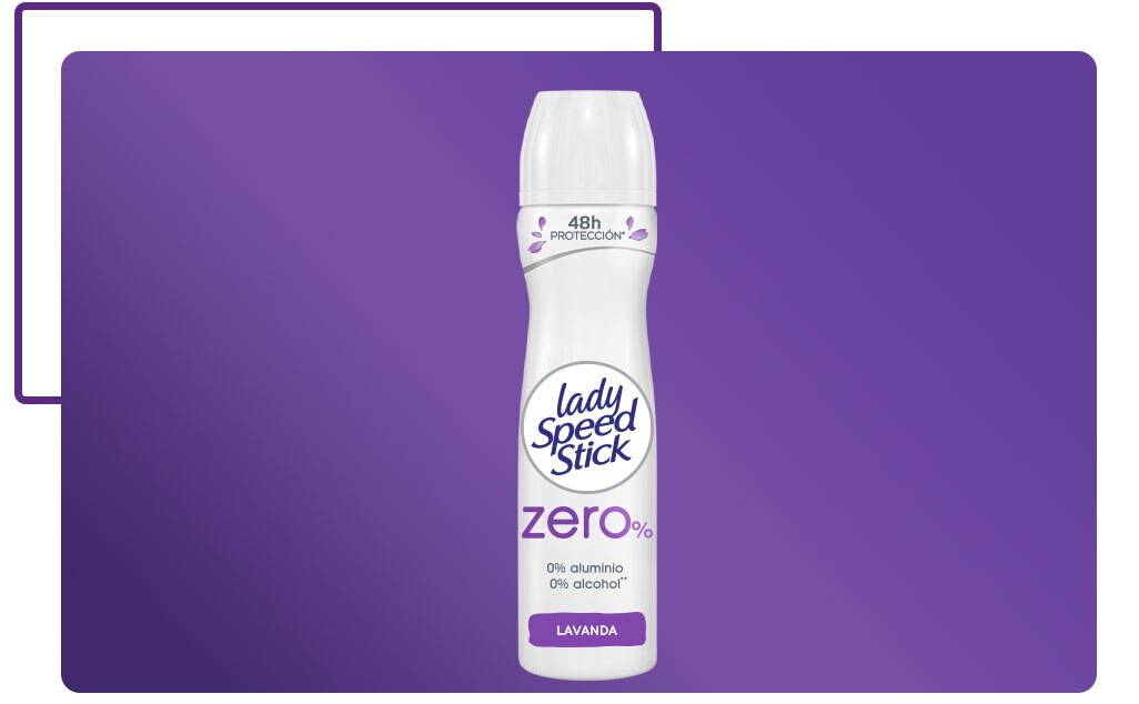 Desodorante en aerosol Lady Speed Sick Zero Lavanda