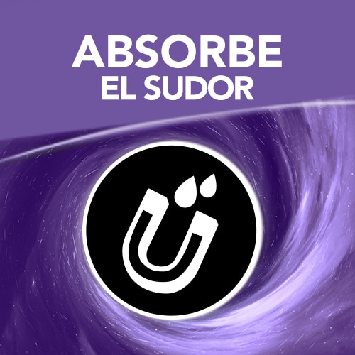 Absorbe el sudor