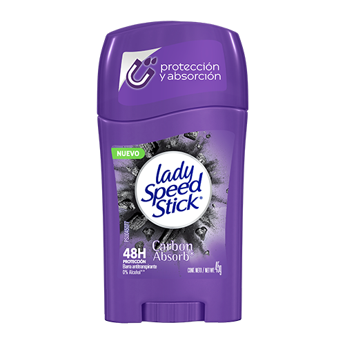 Lady Speed Stick® Carbon Absorb en Barra