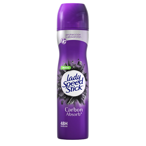 Lady Speed Stick® Carbon Absorb en Aerosol